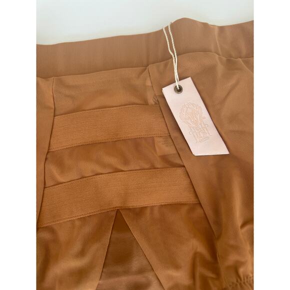 NWT HAH High Waisted Panty Brown Sugar Size Small - Picture 3 of 6